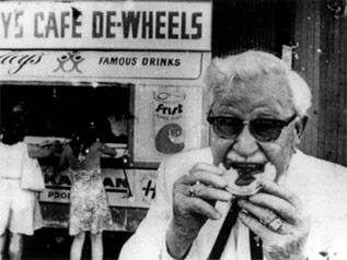 Harrys Cafe de Wheels at Woolloomooloo Colonel Sanders