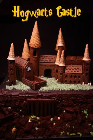 hogwarts gingerbread house