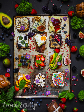 Hot Cross Bun Creative Topping Ideas