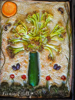 Four Focaccia Garden Designs