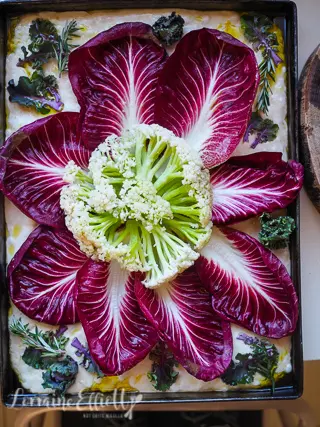 Four Focaccia Garden Designs