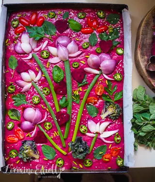 Four Focaccia Garden Designs