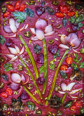 Four Focaccia Garden Designs
