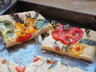 Four Focaccia Garden Designs