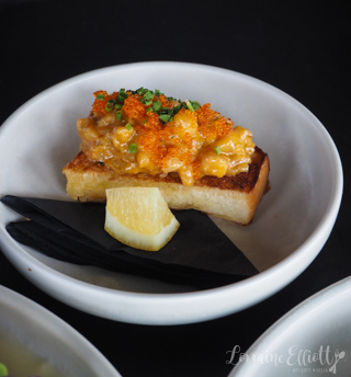 Lobster brioche at Esca Bimbadgen