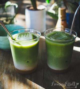 Iced Matcha Latte