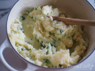 Irish Champ Mashed Potatoes