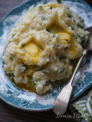 Irish Champ Mashed Potatoes