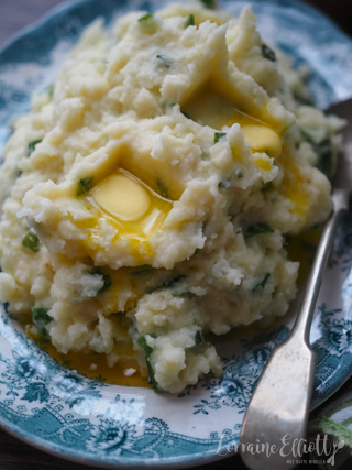 Irish Champ Mashed Potatoes