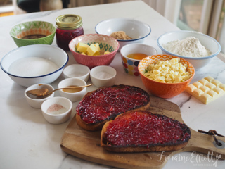 Jam Toast Cookies Recipe