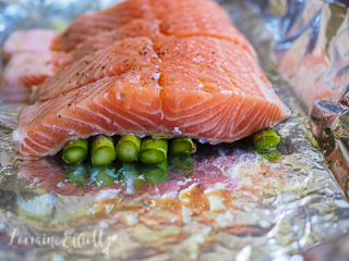 Gochujang Grilled Salmon & Potatoes