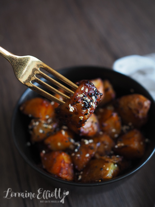 Gochujang Grilled Salmon & Potatoes