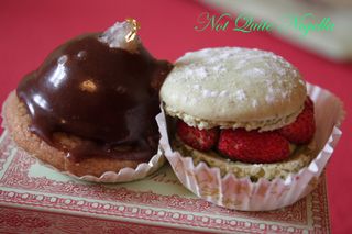 Laduree at the Champs Elysee Petit fours