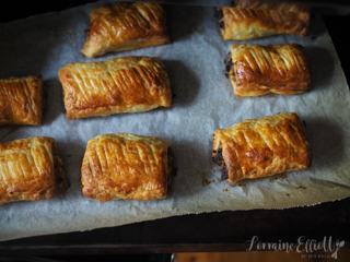 Lamb and Harissa Sausage Rolls