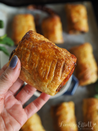 Lamb and Harissa Sausage Rolls