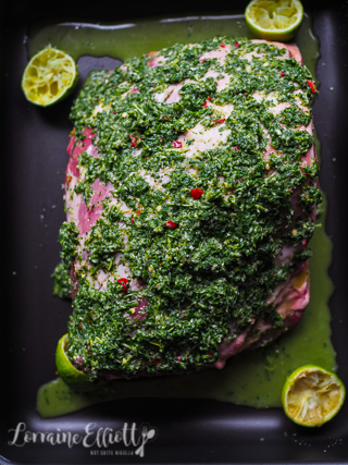 Vietnamese Style Sticky Mint & Lime Lamb Shoulder