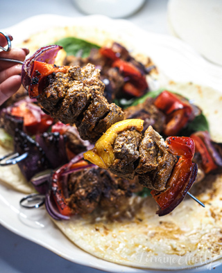 Lamb Kebabs Skewers Recipe