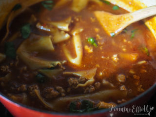 Lasagna Soup