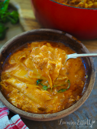 Lasagna Soup