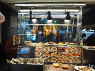 Satay Street at Lau Pa Sat, Singapore