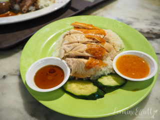 Satay Street at Lau Pa Sat, Singapore