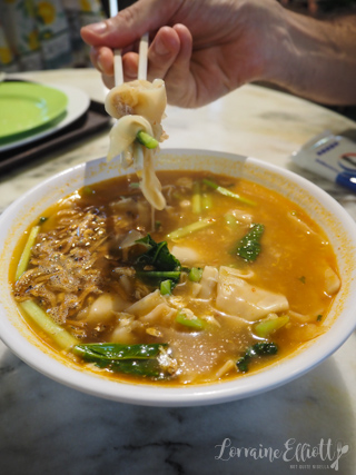 Satay Street at Lau Pa Sat, Singapore