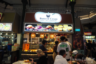 Satay Street at Lau Pa Sat, Singapore