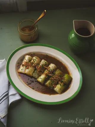 Leek Vinaigrette Poireaux Vinaigrette