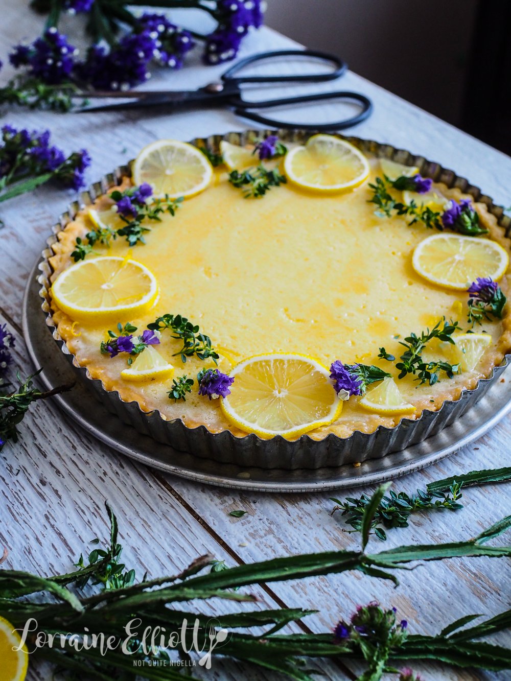 italian lemon tart