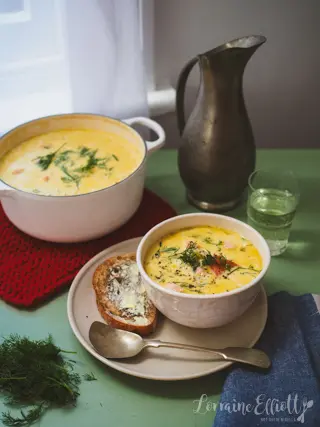 Lohikeitto Finnish Salmon Soup