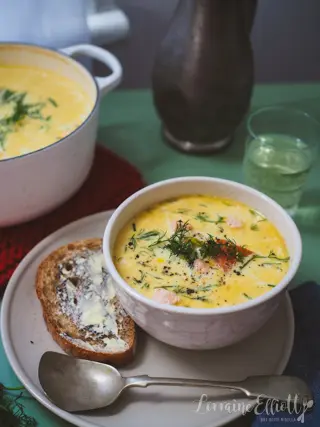 Lohikeitto Finnish Salmon Soup
