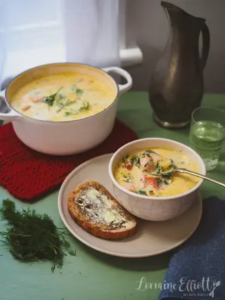 Lohikeitto Finnish Salmon Soup