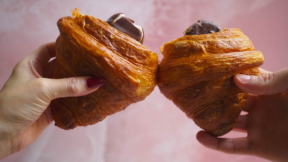 The Viral Magnum Croissant Ice Cream Sandwich