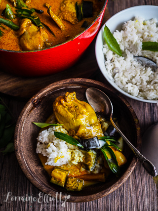 Malaysian Singaporean Chicken Curry