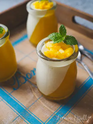 Mango Panna Cotta
