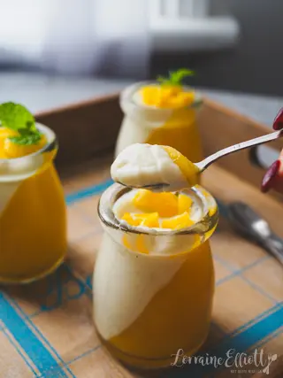 Mango Panna Cotta
