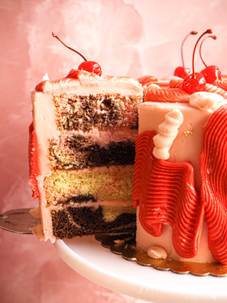 Marble Cake Recipe