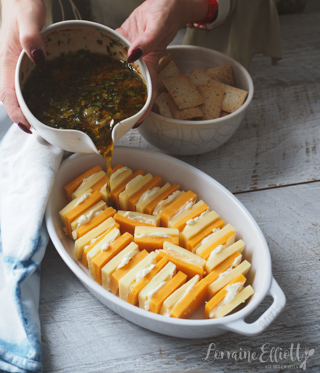 Marinated Pickle Cheese