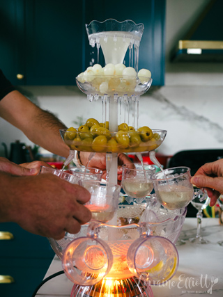 Martini Recipe Fountain