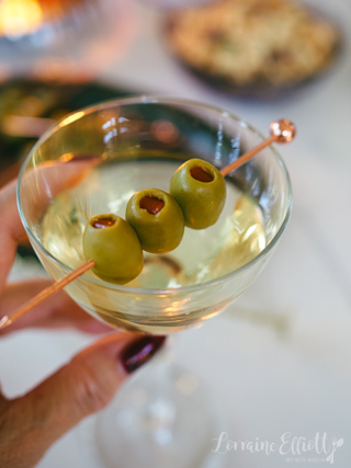 Martini Recipe Fountain