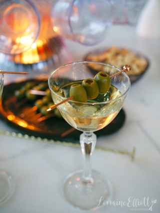 Martini Recipe Fountain