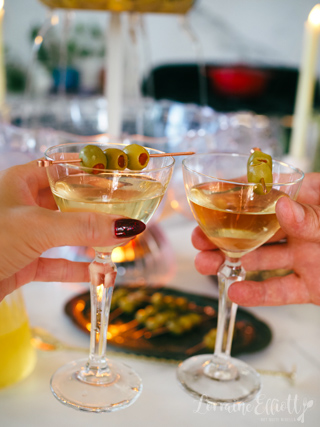 Martini Recipe Fountain