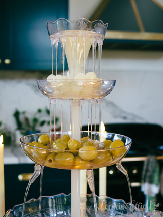 Martini Recipe Fountain