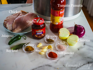 Mexican Chicken Tinga In The Slow Cooker