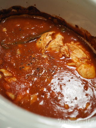 Mexican Chicken Tinga In The Slow Cooker