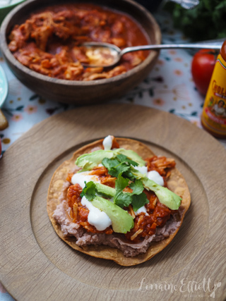 Mexican Chicken Tinga In The Slow Cooker