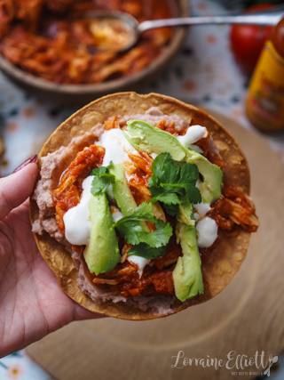 Mexican Chicken Tinga In The Slow Cooker