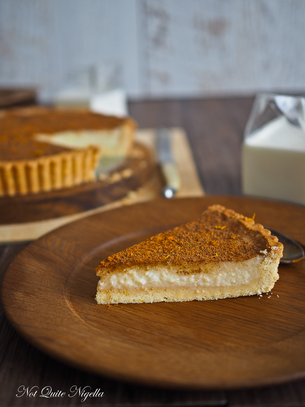 South African Milk Tart Or Melktert Not Quite Nigella