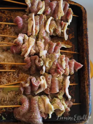 Moo Ping Thai Pork Skewers