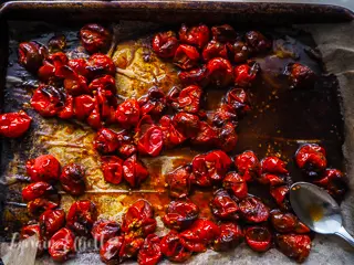Nduja Fileja with Roasted Cherry Tomato Sauce